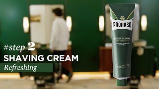 Proraso Cream Tube  Shaving Tutorial Step 2 Tips amp Tricks [upl. by Eceinwahs]