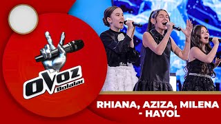 Ovoz Bolalar  RHIANA  MILENA  AZIZA  HAYOL SEVARA NAZARXON TheVoiceofUzbekistan [upl. by Atirehgram]