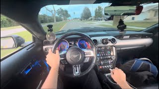 Mustang GT 50 ASMR CATLESS HEADERS [upl. by Temple291]