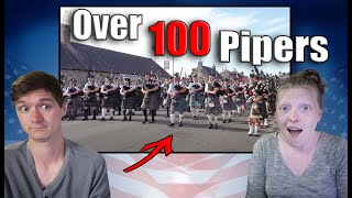 Americans First Time Hearing quotScotland The Bravequot On BAGPIPES [upl. by Stultz]