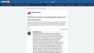 California FTB How to Fix Double Payment Issues Incorrect Tax Notices [upl. by Rehposirhc]