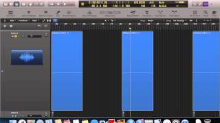 Refesh Waveform Overviews Logic Pro X [upl. by Ennywg]