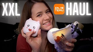 ASMR XXL TEMU EINSCHLAFHAUL 💤😴💖 [upl. by Ennasirk204]