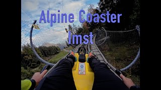 Alpine Coaster Imst  Full Speed 40kmh [upl. by Ycniuqed]