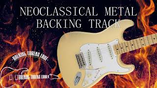 Yngwie Malmsteen Style Neoclassical Metal Backing Track in Ab minor [upl. by Kristo]