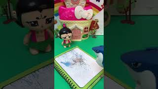 Calabash Brothers has no water painting book toys viral shorts [upl. by Nigem]