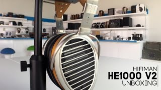 Hifiman HE1000 V2 Headphones Unboxing [upl. by Reggy]