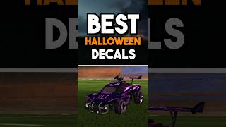 BEST HALLOWEEN DECALS in Rocket League [upl. by Samtsirhc]