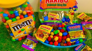 Best Compilation  MampMs Chocolate Rainbow Candy HARIBO ASMR Video [upl. by Eiveneg]