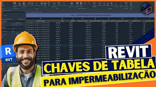 REVIT CHAVE DA TABELA QUANTIFIQUE ABSOLUTAMENTE TUDO [upl. by Ardnoed]