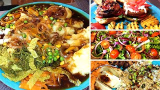 What Vegans Eat for Dinner  7 plantbased plates [upl. by Porter]