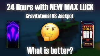 24 HOURS Jackpot Gauntlet VS Gravitational Device with NEW MAX LUCK Sols RNG [upl. by Abagael]