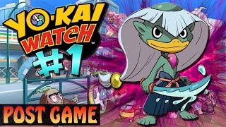 YOKAI WATCH  POSTGAME 1  SUBIENDO A RANGO S EL YOKAI WATCH [upl. by Alyac322]