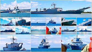 Pearl Harbor RIMPAC 2024 Allied Massive Warships in Action [upl. by Alita700]