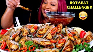 30 2x SPICY GREEN LIP MUSSELS  SEAFOOD BOIL MUKBANG 먹방 [upl. by Eicyaj211]