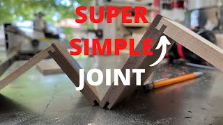 A Simple Drawer Joint  The Half Blind Lock Joint [upl. by Gula]