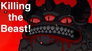 Killing the Beast and unlocking Twisted Pair TBoI MobileiOSaac [upl. by Ennairac877]