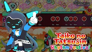 Taiko no Tatsujin Rhythm Festival  Last Surprise Oni  Full Combo [upl. by Ecnarolf]