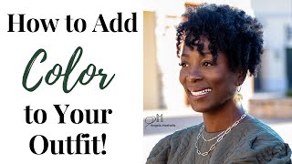 How to Add Color to Your Winter Outfits  Women Over 40 [upl. by Anirok136]