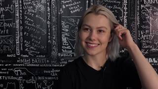 Phoebe Bridgers interview part 1 [upl. by Ardnaek]