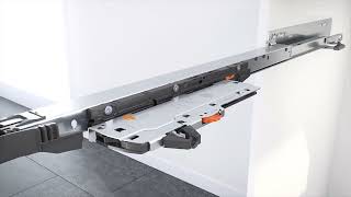 Blum TIPON BLUMOTION for LEGRABOX and MOVENTO with BLUMOTION S runner [upl. by Justine]