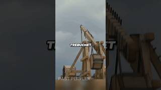 Giant Sling Trebuchet  The Iconic Medieval War Machine shorts [upl. by Assilev]