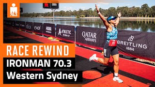 2023 IRONMAN 703 Western Sydney  Race Rewind [upl. by Dugas336]