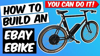 EBike Conversion Kit from Ebay  Build your own Electric Bike 48V 1000W [upl. by Akema518]