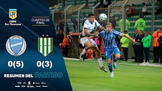 CopaSurFinanzas 2023  Cuartos de Final  resumen de Godoy Cruz  Banfield [upl. by Hniht945]