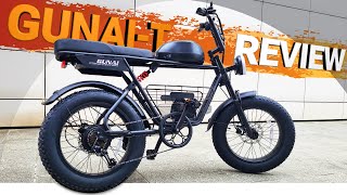 GUNAIT Review The Ultimate MotorcycleStyle EBike [upl. by Celio247]