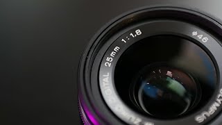 Olympus 25mm f18 lens review [upl. by Nottnerb]