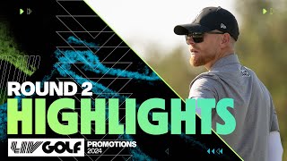 Round 2 Highlights  LIV Golf Promotions  2024 [upl. by Nirraj]