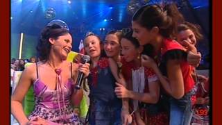 María Isabel en el festival de EuroJunior 04 [upl. by Enirehtahc]