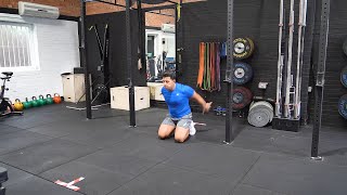 Kneeling Jump Squat  Plyometric  Strength and Conditioning Exercises [upl. by Anitsyrhk]