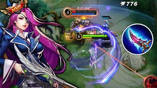 MAIN LESLEY ITU MAKSIMALKAN PASIF DAN SKILLNYA GUYS‼️MUSUH AUTO KESEL  BUILD LESLEY TERSAKIT 2023 [upl. by Atteirneh]