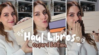 📚HAUL LIBROS OXFORD EDITION📚  Niloa Gray [upl. by Anwahsal432]