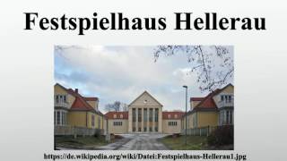 Festspielhaus Hellerau [upl. by Florina]