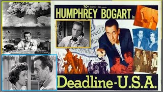 🔳 Deadline  Humphrey Bogart Ethel Barrymore Film Noir English Full MovieFeaturing 1952 [upl. by Trueman976]