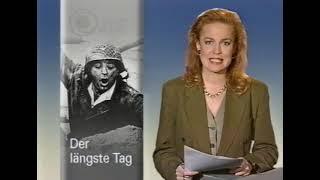 Ansage quotDer längste Tagquot Andrea Horn ZDF 22101993 [upl. by Yleve]