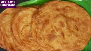 Thoothukudi poricha Roti  ennai parotta parotta recipes at home [upl. by Eyahc]