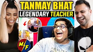 INDIAS NUMBER 1 COLLEGE PROFESSOR  TANMAY BHAT  REACTION [upl. by Zirtaeb]