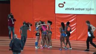 HallenSM 2016 St Gallen Final 60 m Frauen [upl. by Ahsian]