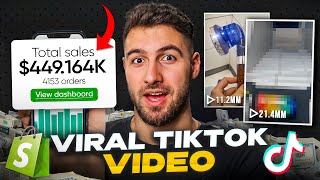 How To Create TikToks That Go Viral I TikTok Organic Dropshipping [upl. by Joseito]