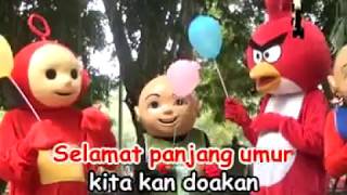 SELAMAT ULANG TAHUN  LAGU ANAKANAKTERPOPULER DAN TERLARIS [upl. by Idurt]