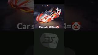 Car skin 2024🤡 vs 2020☠️shortsfeed gaming freefire totalgaming garenafreefire [upl. by Eirellav]