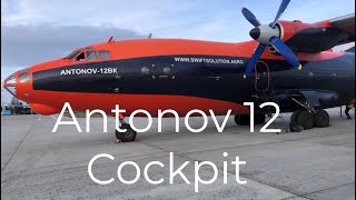 Antonov 12 Cargo Aircraft  Ukraine CAVOK Airlines [upl. by Nyleahs700]