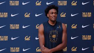 Cal Mens Basketball Joshua OlaJoseph  Media Availability Oct 29 2024 [upl. by Cyd97]