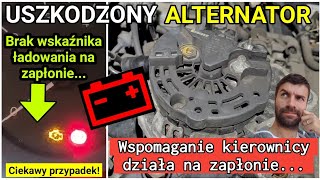 ALTERNATOR objawy uszkodzenia  wspomaganie kierownicy działa na zapłonie  ForumWiedzy [upl. by Mcgray579]