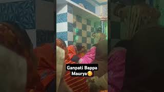 Dava shree ganesha song ganpatibappamorya viral 🙏🥰🙏 [upl. by Nevai]