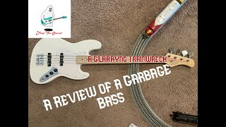 A GLARRYng Trainwreck  Glarry GJazz II Upgrade Review  Floof the Bassist [upl. by Astto]